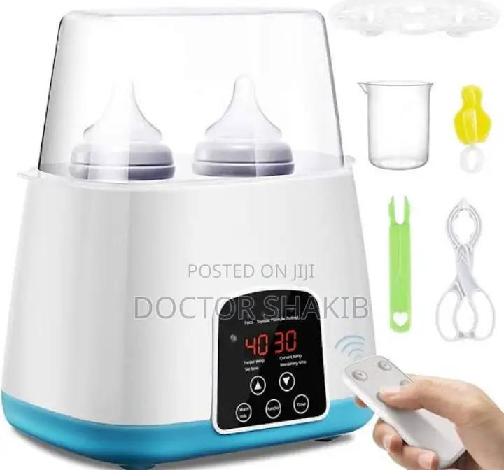 Bottle Warmer/ Sterilizer With Bottle Shelf and Cleaning Set