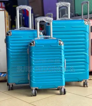 3 PCS Plastic Suitcases
