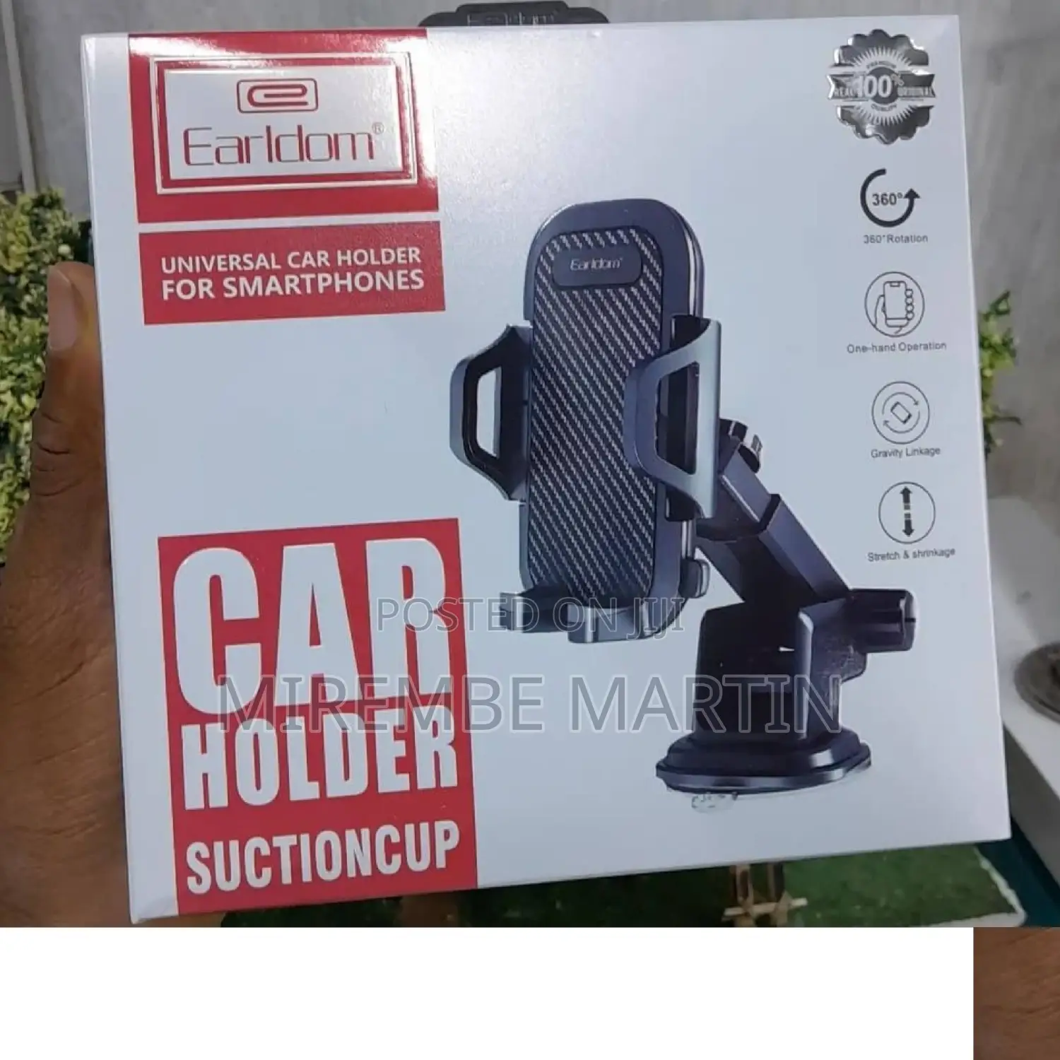 Car Suction Cup Holder.