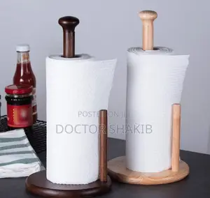 New Design Wooden Paper Towel Holder