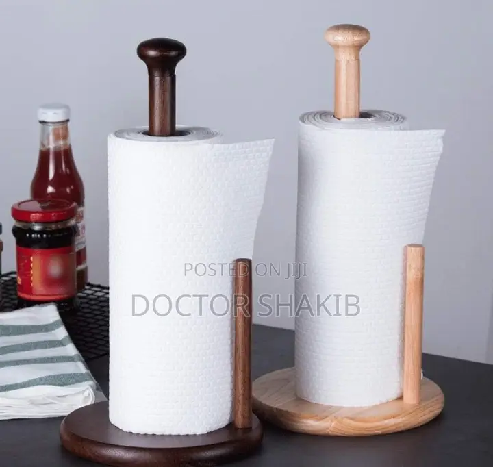 New Design Wooden Paper Towel Holder