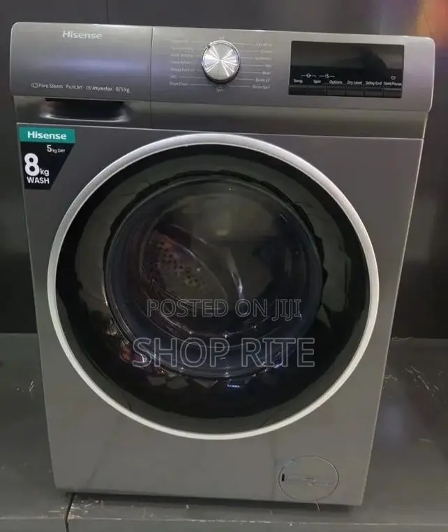 Hisense 2in1 8/5kgs Front Wash Dry Front Washing Machine