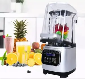 Commercial Blender With Sound Proof Cover