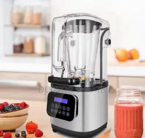 Commercial Blender With Sound Proof Cover