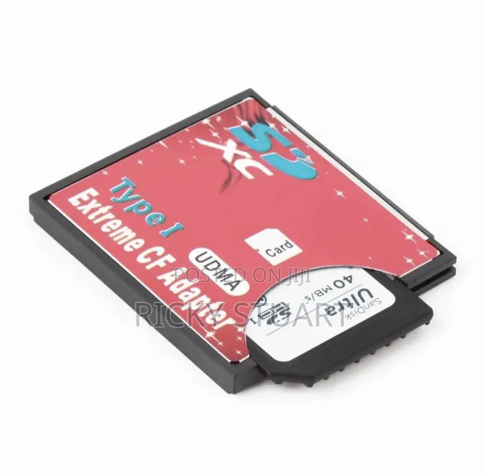 CF Camera Card Adapter Memory Card for SD Card for Canon EOS