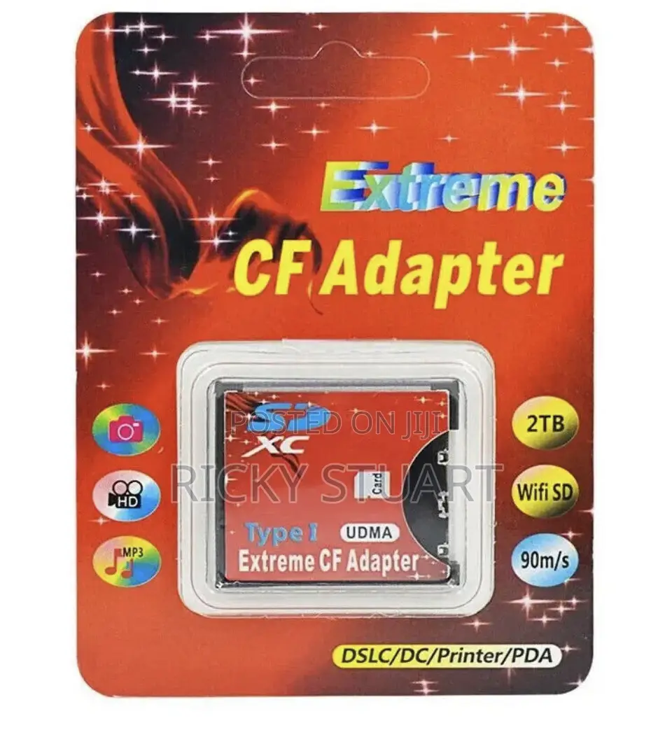CF Camera Card Adapter Memory Card for SD Card for Canon EOS