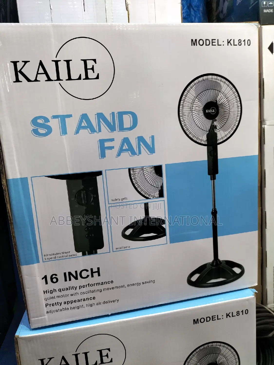 Stand Fan 16inch 3 Speed Stand Fan