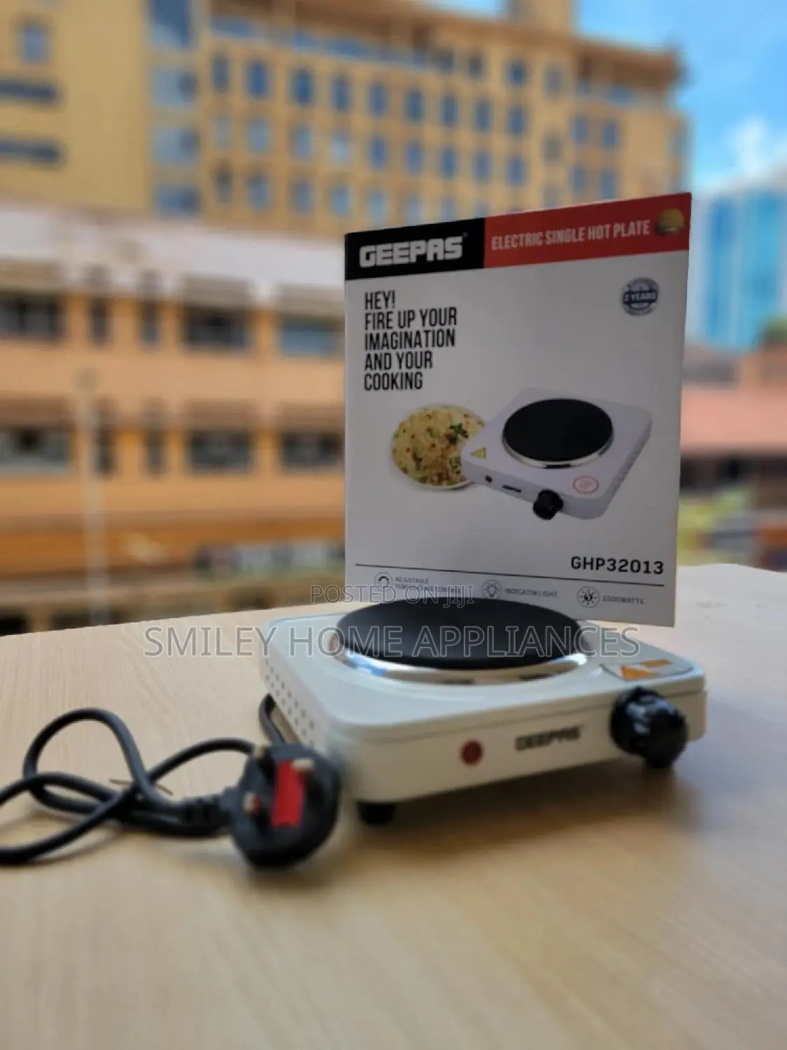Geepas Single Electric Hot Plate