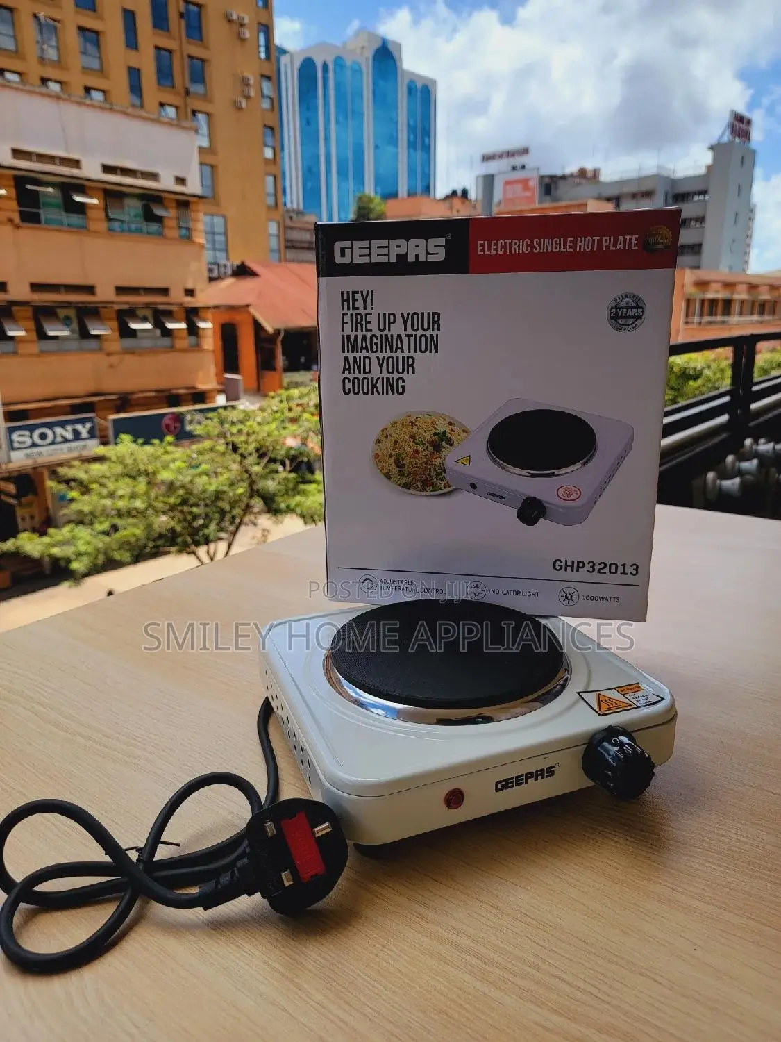 Geepas Single Hot Plate
