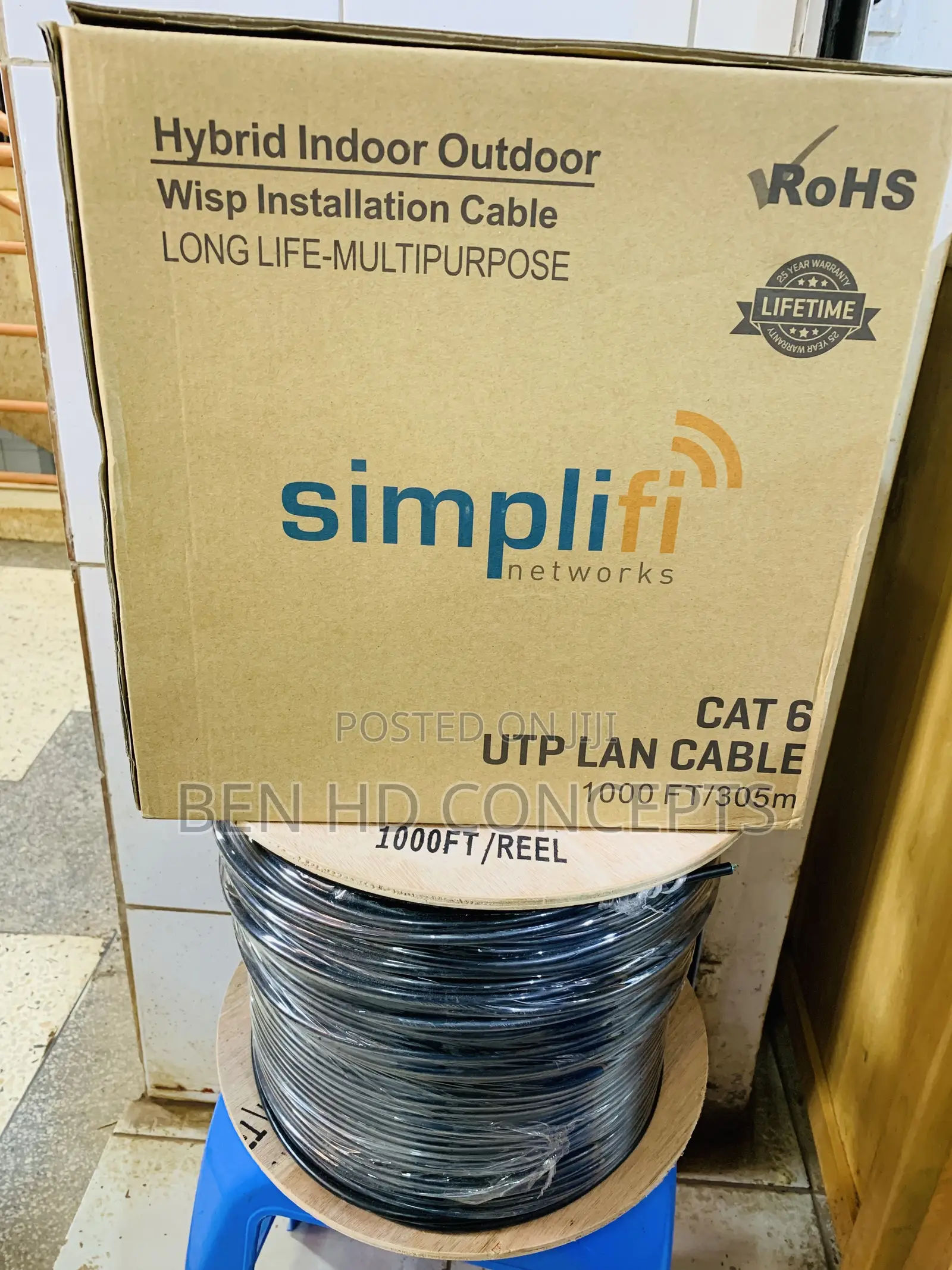 SIMPLIFY Cat 6 Cable Indoor Outdoor.
