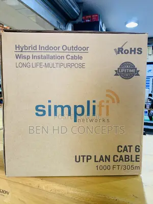 SIMPLIFY Cat 6 Cable Indoor Outdoor.
