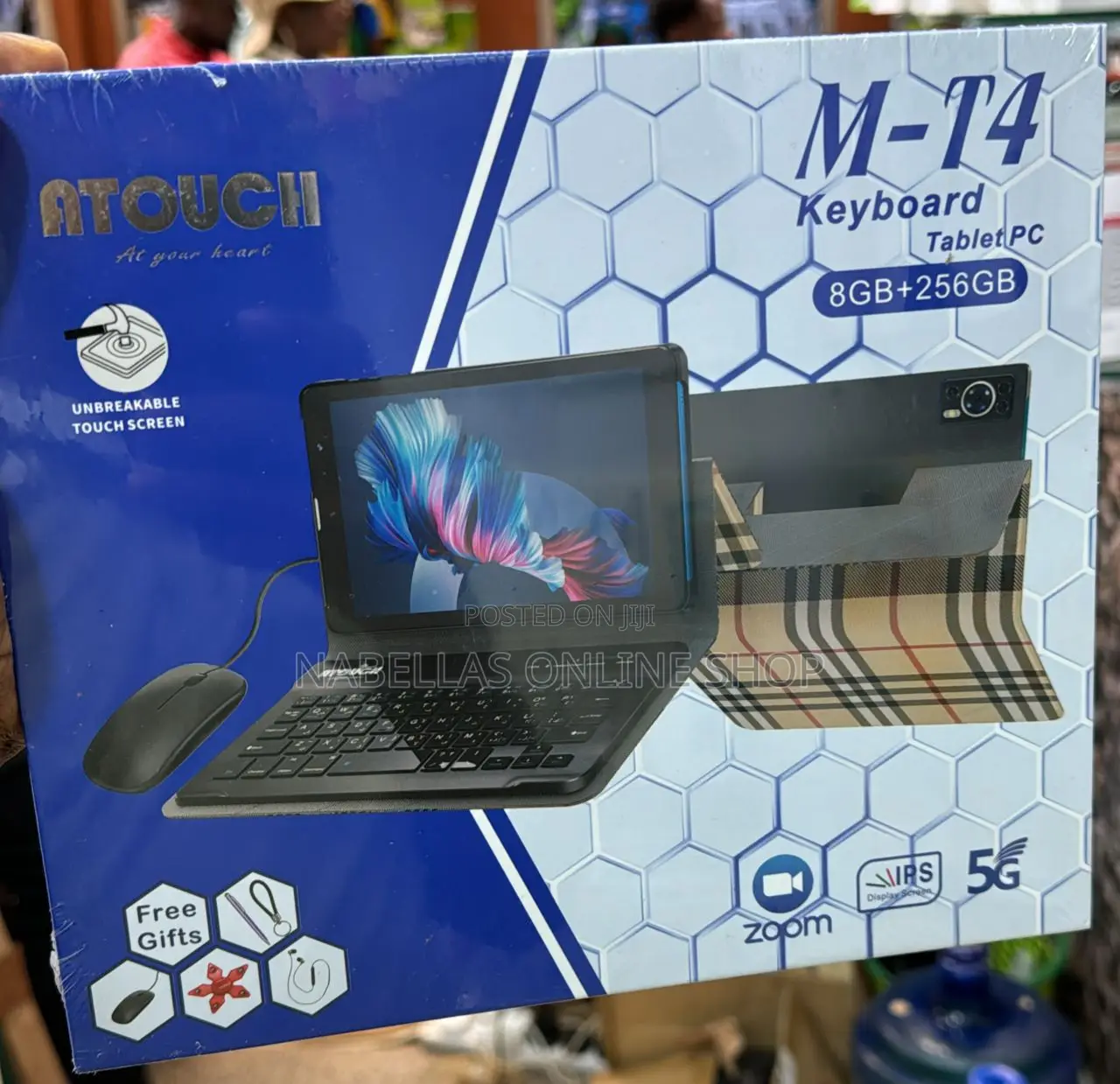 Atouch M-T4 Keyboard Kids Tablet Now Available 5G Network