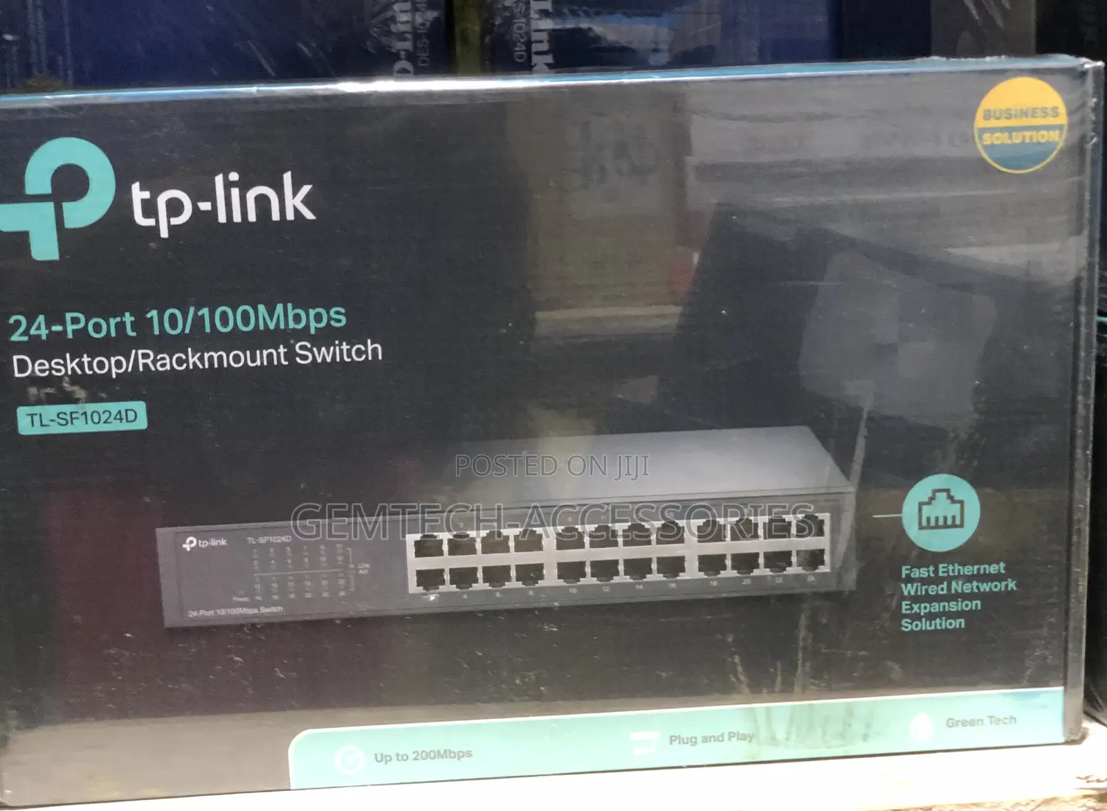 Tplink TL-SF1024D 24-Port 10/100mbpsdesktop/Rackmount Switch