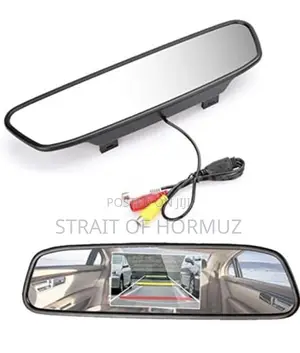 Car Rear View Mirror Monitor DVD/VCR/Car Reverse Camera
