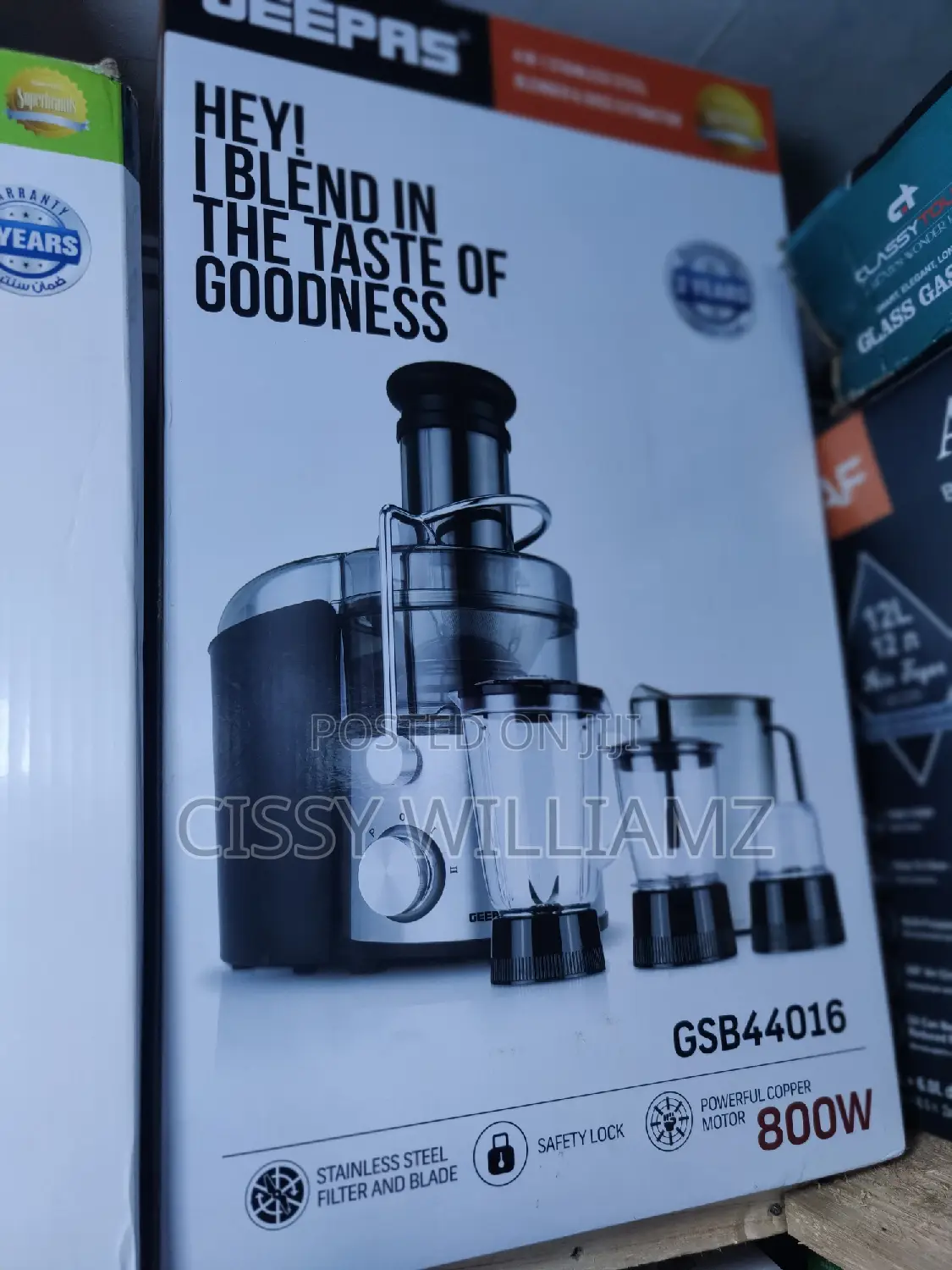 Geepas Blender Juice Extractor/Geepas Juice Extractor