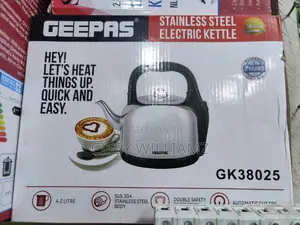 Geepas Electric Kettle/Stainless Steel Kettle/Electrickettle