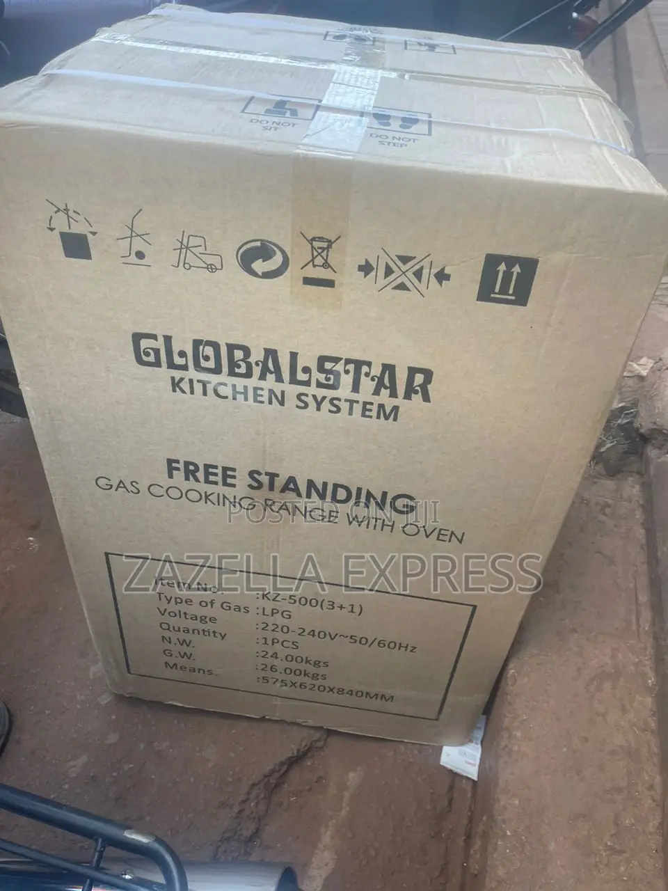 Global Star 3gas 1 Electric Gas Cooker