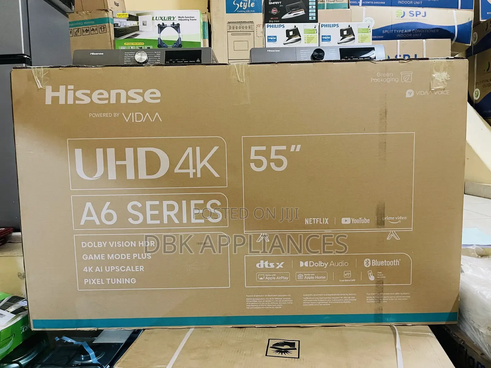 Hisense 55inch Smart Uhd TVS Original on Offer Sales