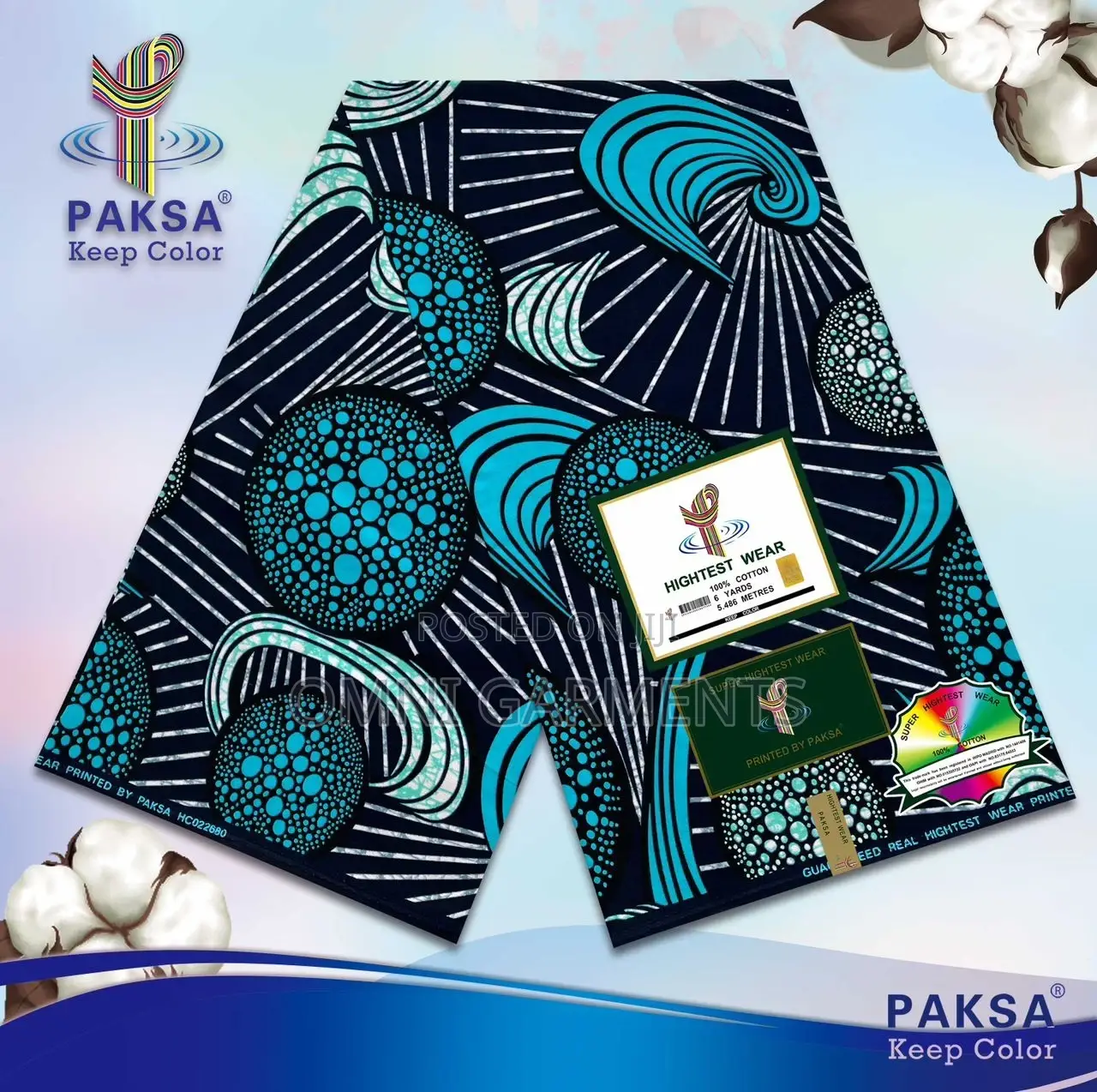 African Kitenge Material 6 Metres at Whole Sale Price
