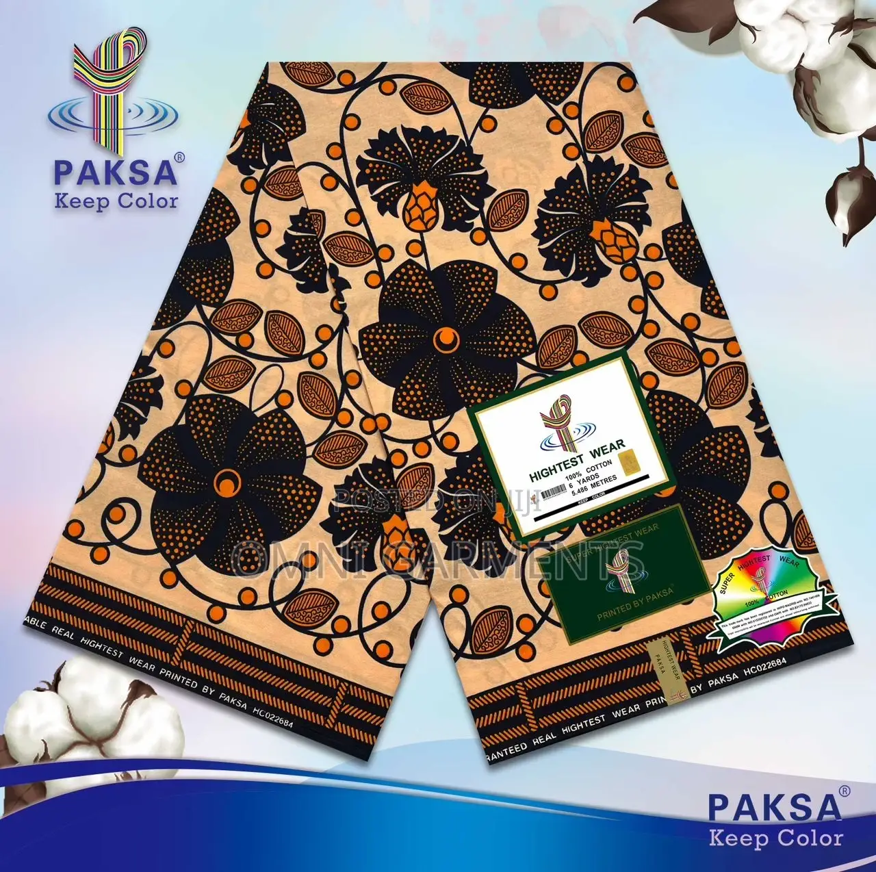 African Kitenge Material 6 Metres at Whole Sale Price