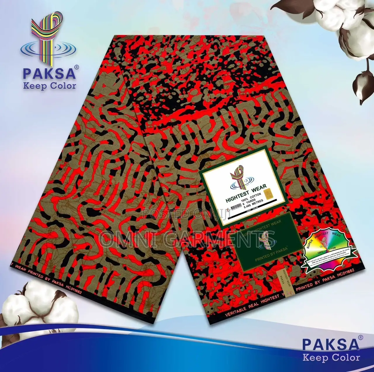 African Kitenge Material 6 Metres at Whole Sale Price