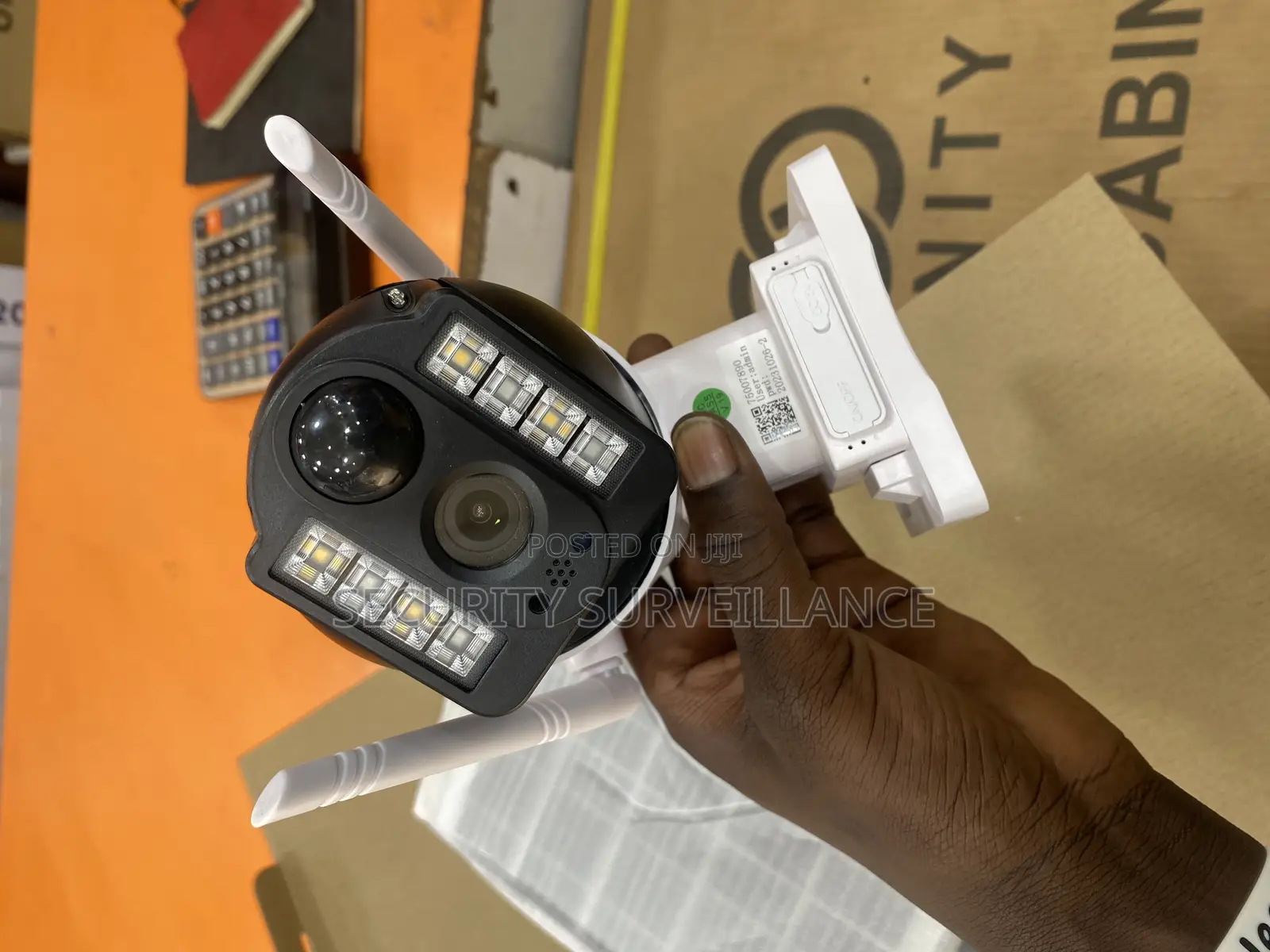 4G Solar Powered 360 Degrees Camera