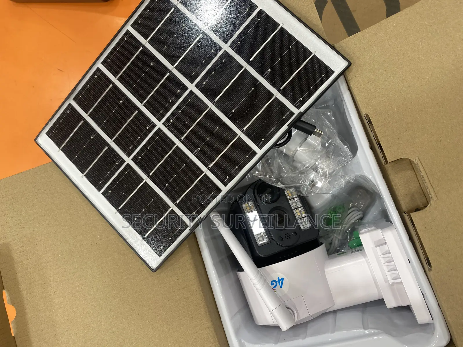 4G Solar Powered 360 Degrees Camera