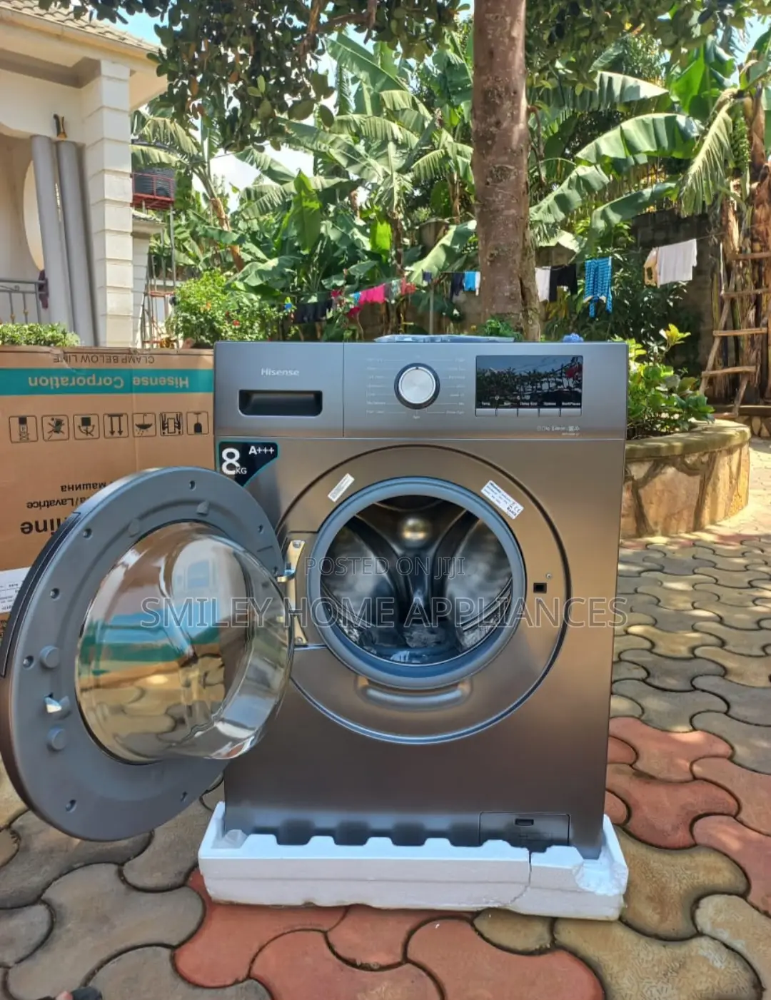 8kgs Frontloader Hisense Washingmachine
