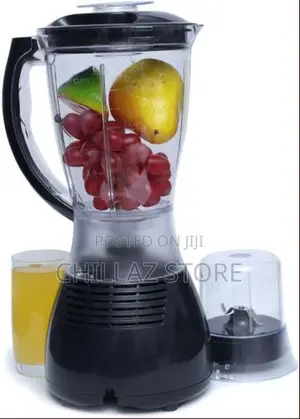 Pixel 1.5 Litres Jar Blender, 2 In1 Double – Black