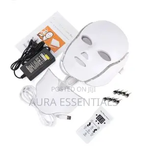 7 Colors LED Face Mask for Facial and Neck Skin Rejuvenation