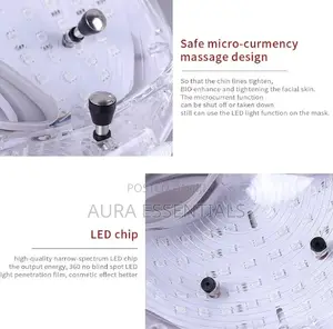 7 Colors LED Face Mask for Facial and Neck Skin Rejuvenation