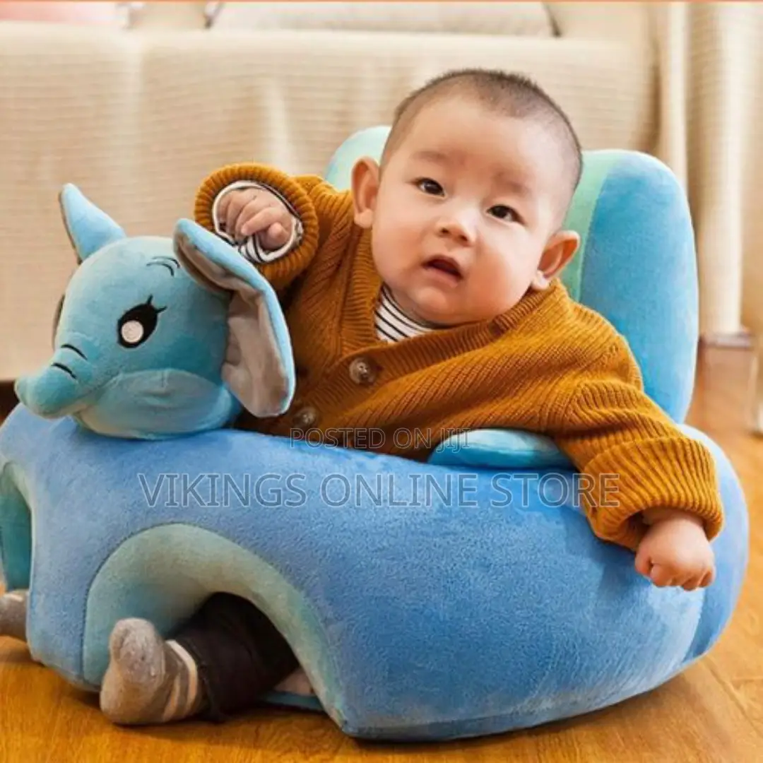 Infant Sitting Chair Safe Baby Sofa - Blue
