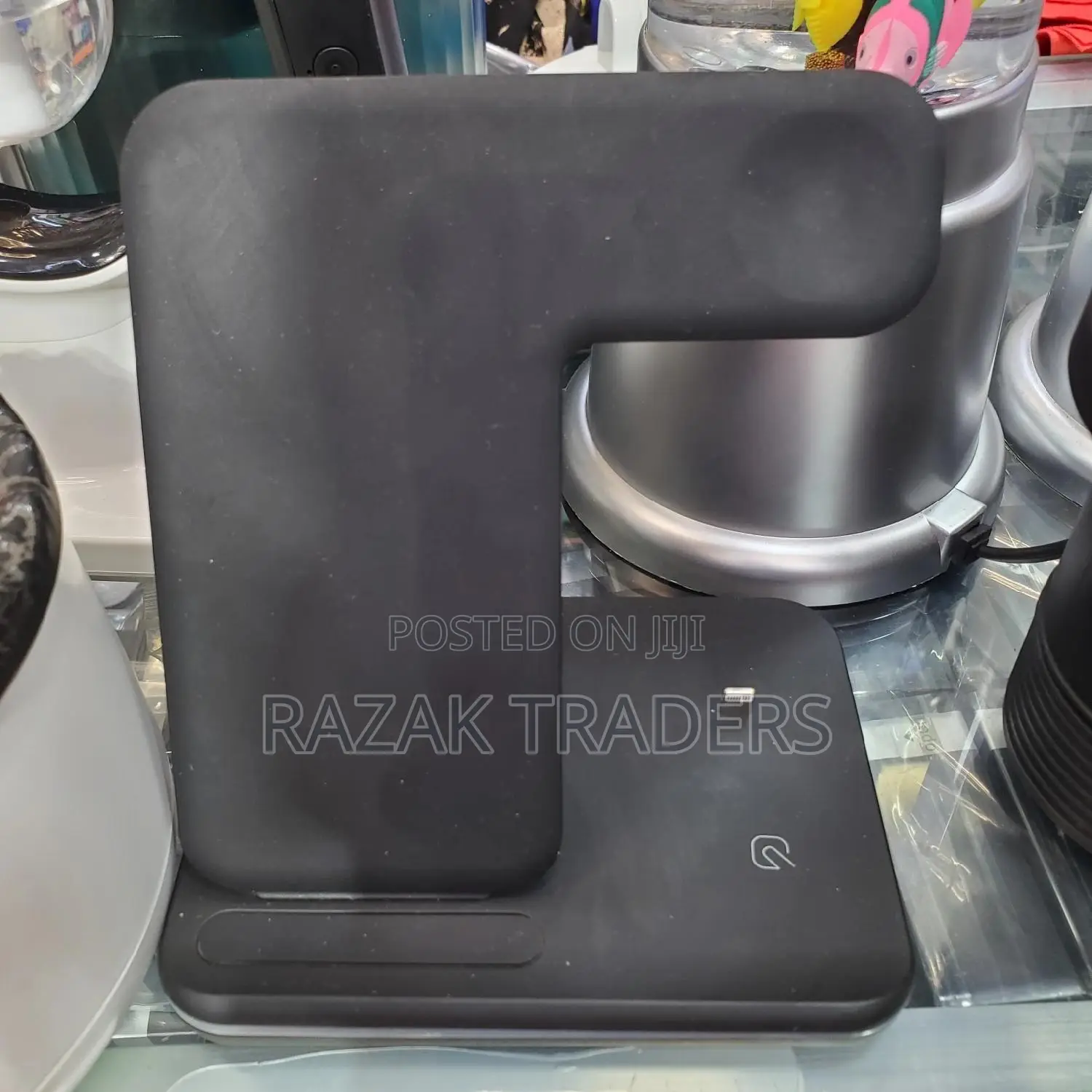 3 in 1 Wireless Charging Dock,15W Fast Wireless Charge Stand