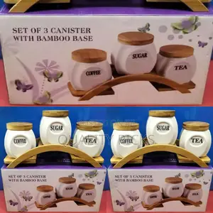 Brand 3 PCS Sugar Bowl Set