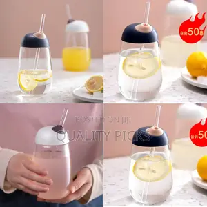 Glass Juice Bottle