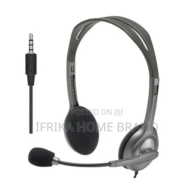 Logitech H111 3.5mm Wired Gaming Earphones With Microphone
