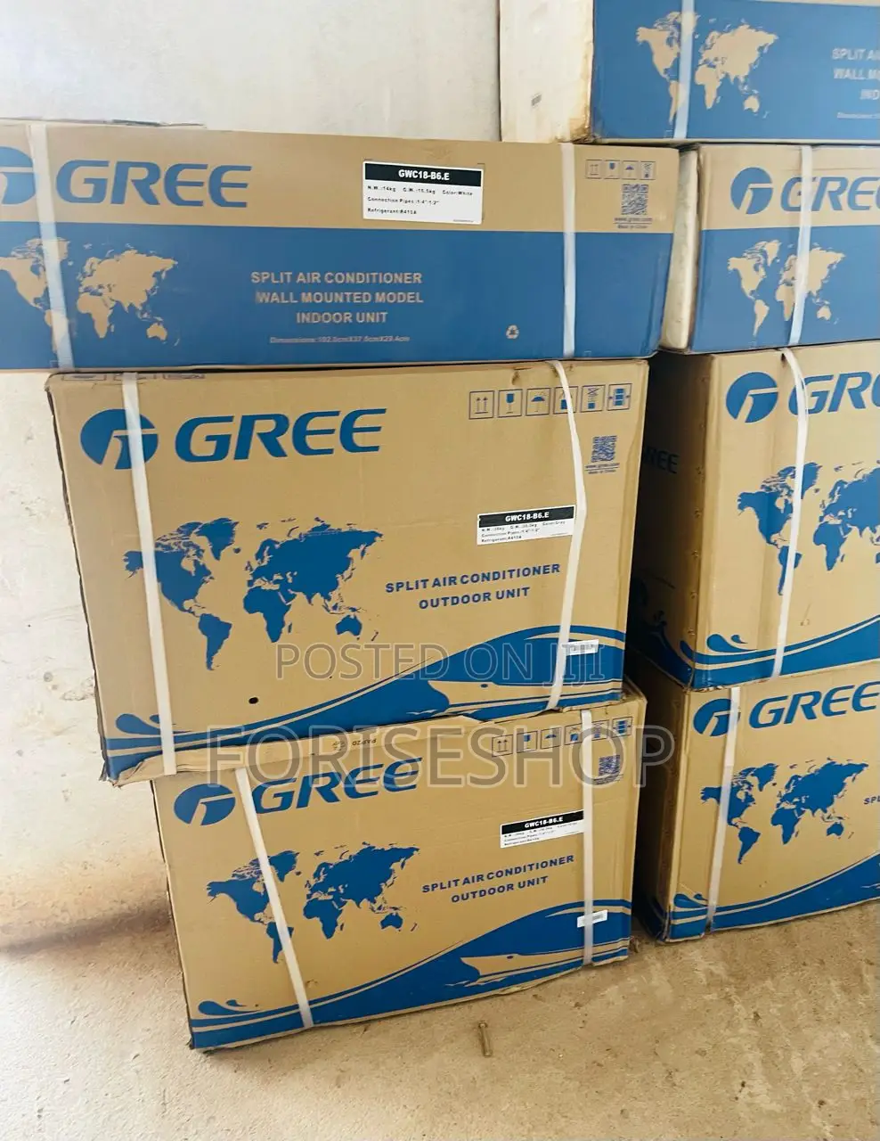 Gree 9000,12000,18000,24000btu Air Conditioners Stocked
