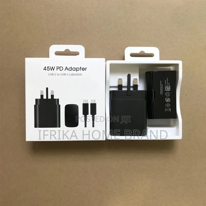 Full 45W Type C Wall Charger Original 45W Super Fast Charger