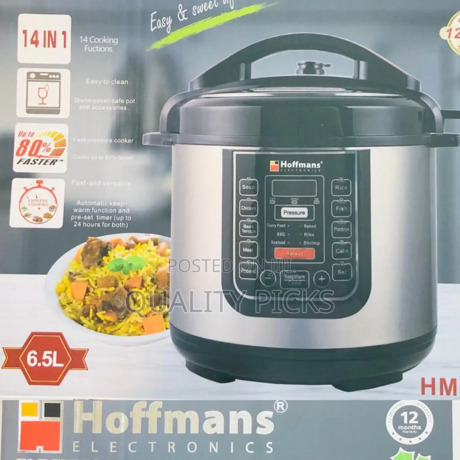 Electric Hoffman's Pressure Cooker