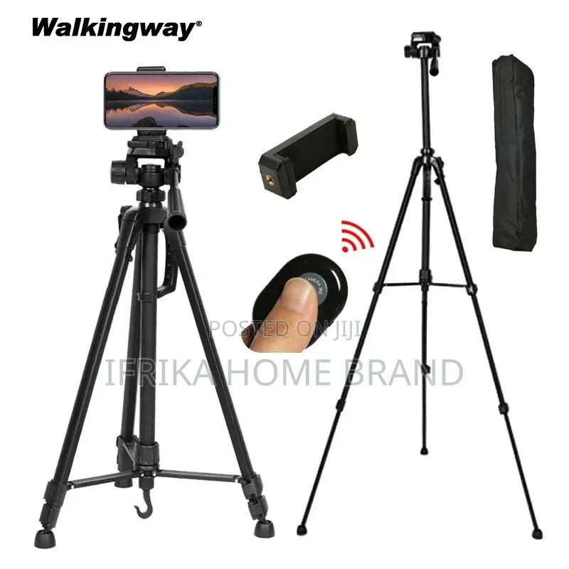 Camera Tripod 50-140cm DSLR Flexible Portable Stand iPhone