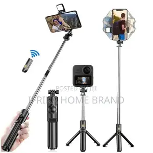 Wireless Selfie Stick Tripod Stand With Bluetooth