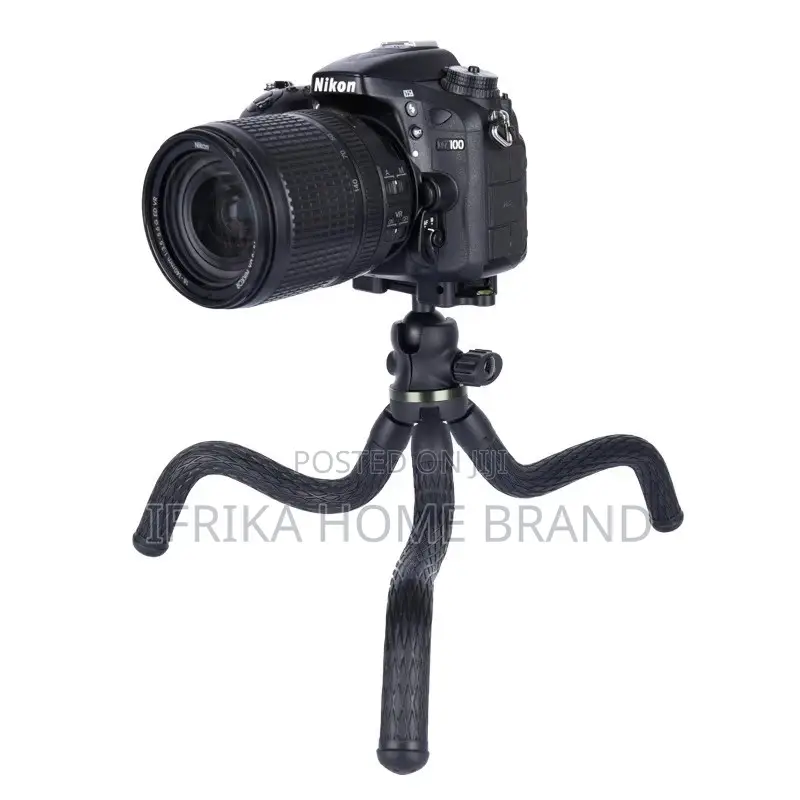 Portable Flexible Octopus Tripod Stand for Phone and Camera