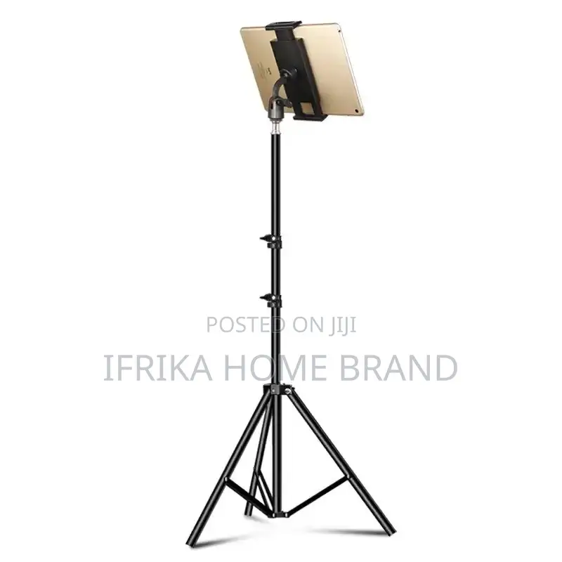 Adjustable Tablet Tripod Floor Stand Holder Mount Support
