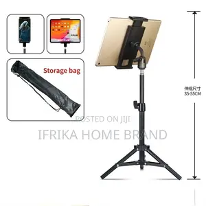Adjustable Tablet Tripod Floor Stand Holder Mount Support