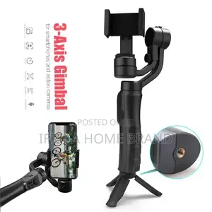 3-Axis Handheld Gimbal Stabilizer Selfie Stick Foldable