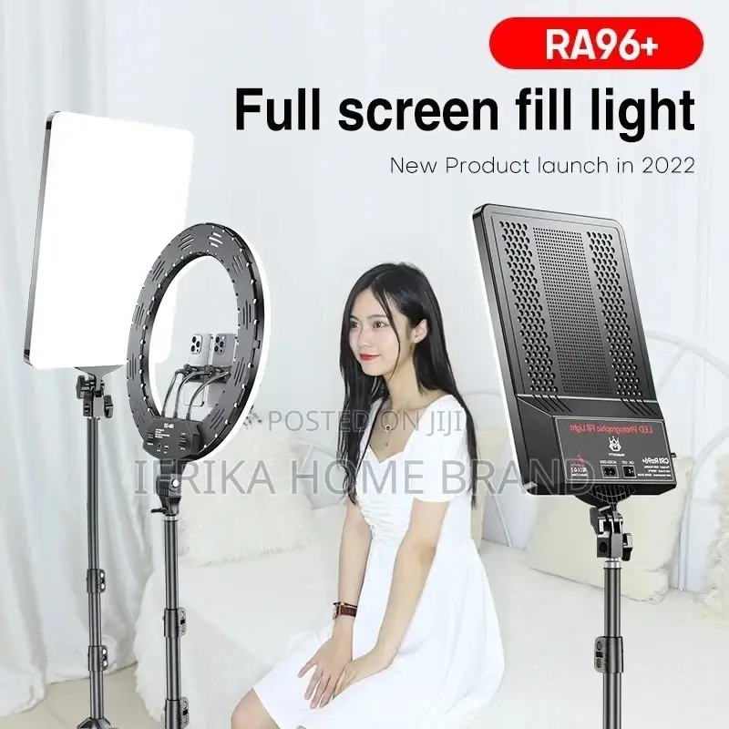 Dimmable Photography LED Video Studio Light Flat-Fill Panel