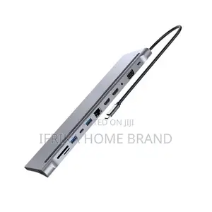 12 in 1 USB C Hub PD 87W Charging USB Hub 3.0 for Macbook