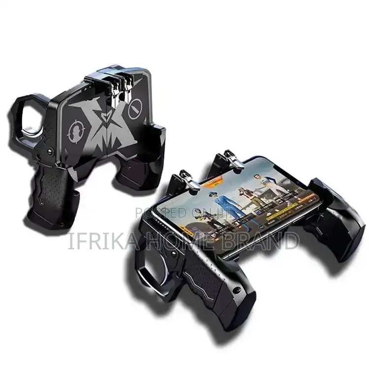 Smartphone Gamepad With Fan Trigger Handle Gaming Trigger