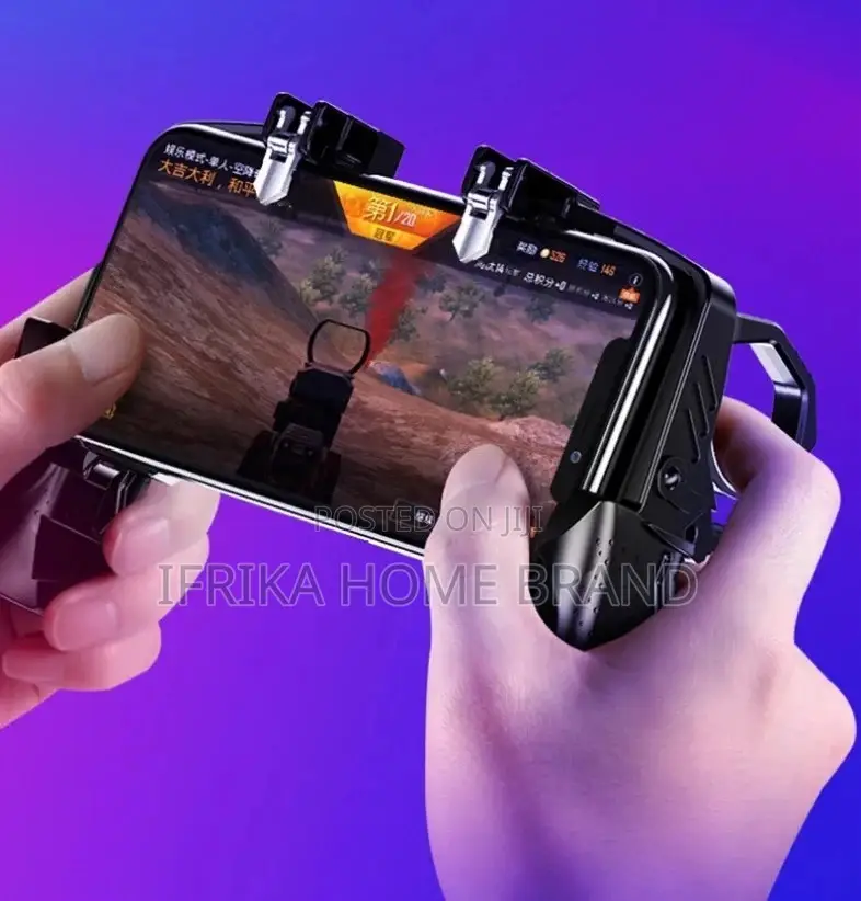 Smartphone Gamepad With Fan Trigger Handle Gaming Trigger