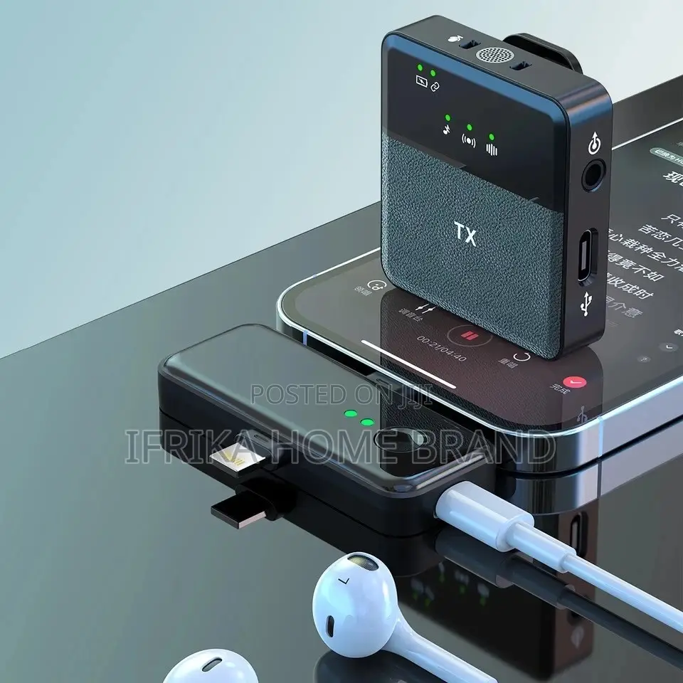 Multi-Function Wireless Microphones Audio Receiver Radio